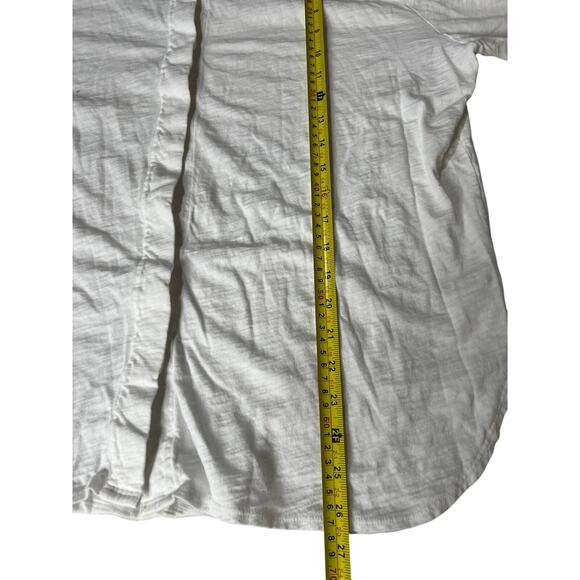 Theory Men White Button up Size XL Long Sleeve - Picture 5 of 5